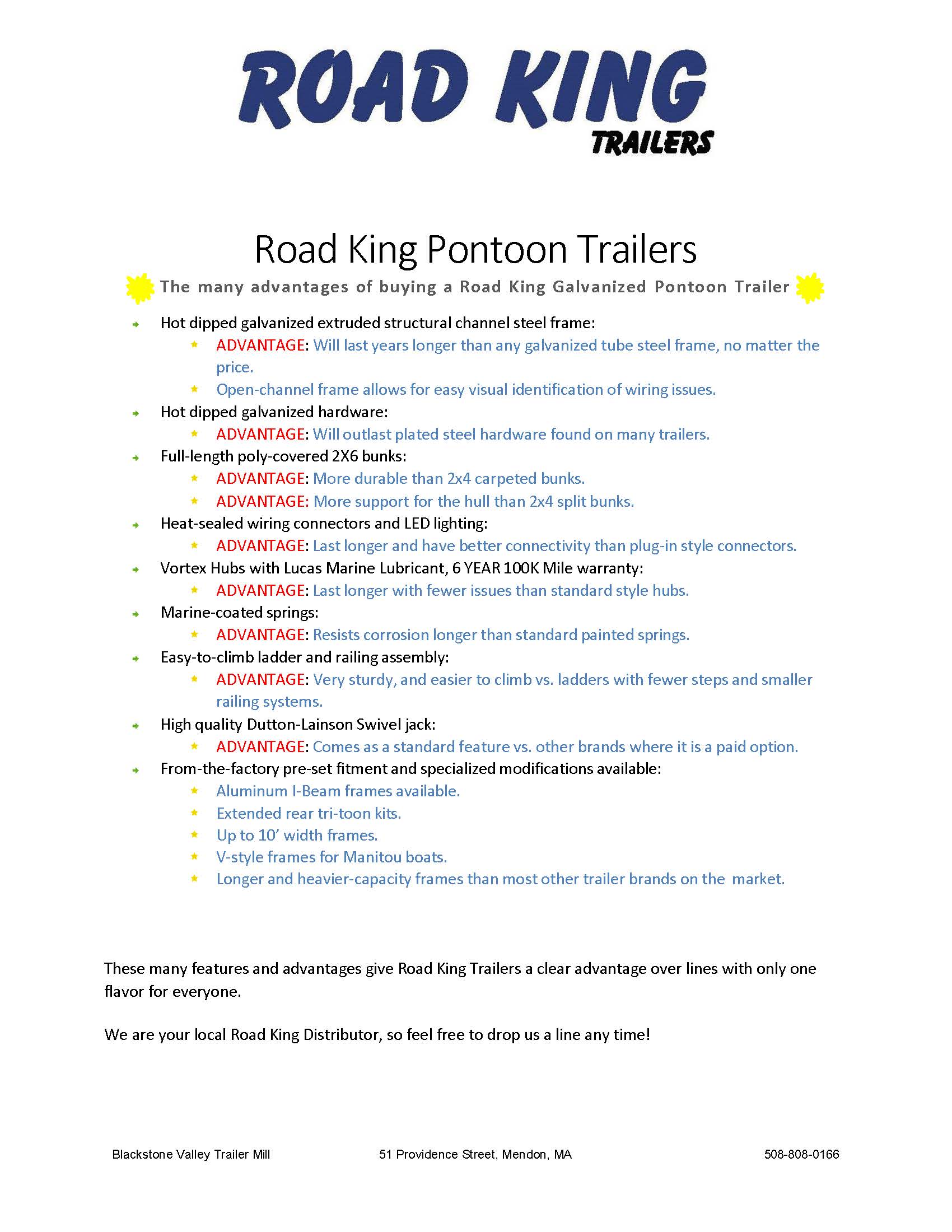 Road King Pontoon Trailers flyer_Page_1